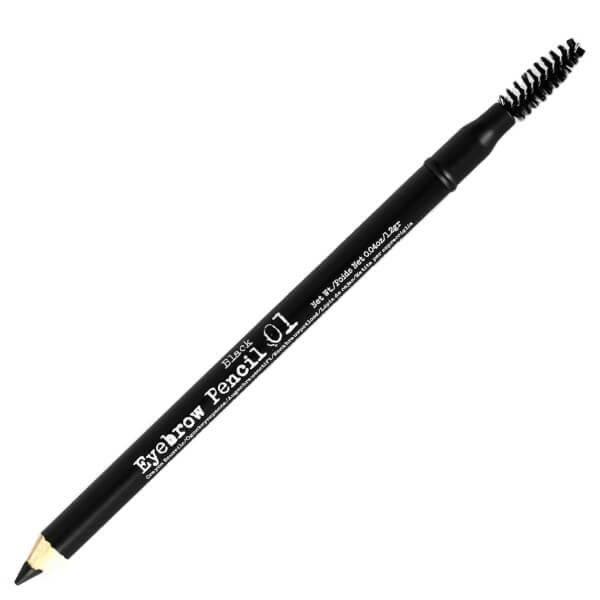 The BrowGal Skinny Eyebrow Pencil 01  - Black