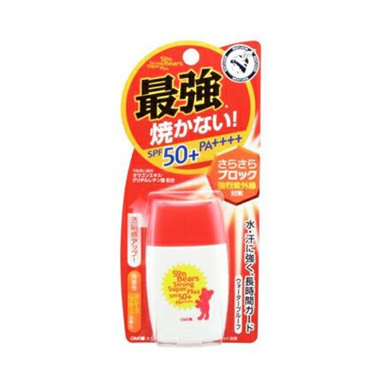 近江兄弟 蔓莎小熊防晒防水防汗红色 SPF50+ PA++++